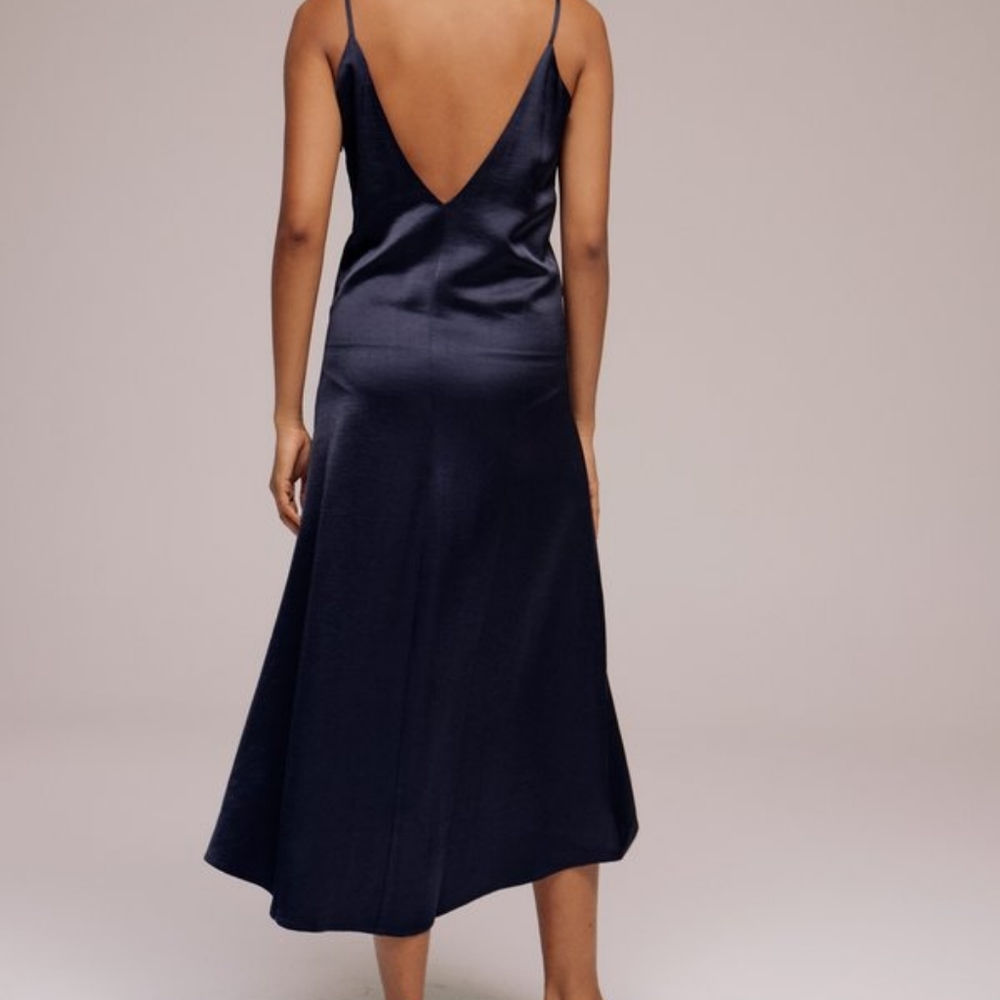Meijong Park Satin Slip Dress - Picture 3 of 8
